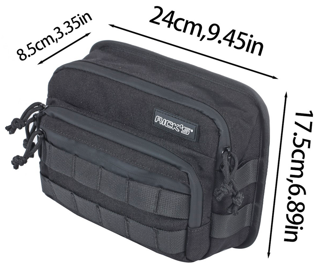 Rick's Clubstyle Handlebar Bag for Harley-Davidson