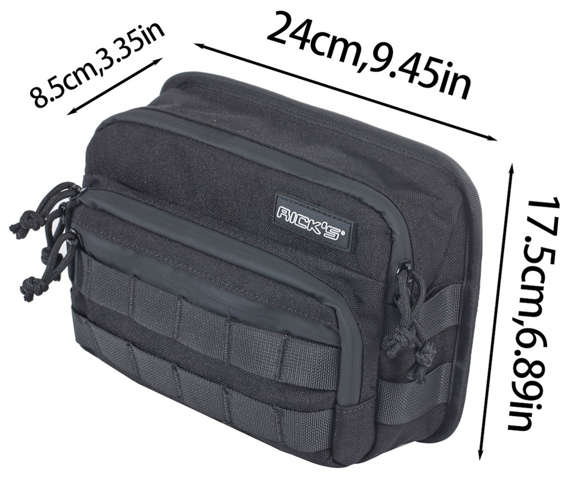 Rick's Clubstyle Handlebar Bag for Harley-Davidson