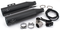 MCJ BLK Royal 2-2 mufflers Softail18-20 For Harley-Davidson