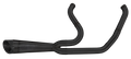2Bros Comp-S 2-1 short FXLR18-up Bk/sls For Harley-Davidson