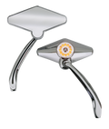 Mirrors With Led Light Triad Custom For Harley-Davidson