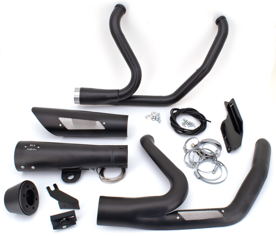 Sistema De Escape Shorty 2-En-1 Para Harley Davidson Milwaukee Eight Touring