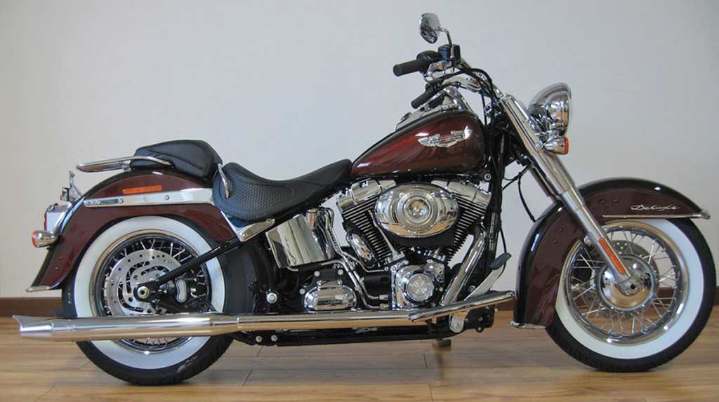 Escape True Dual ajustable cromado para Harley Davidson Softail Twin Cam