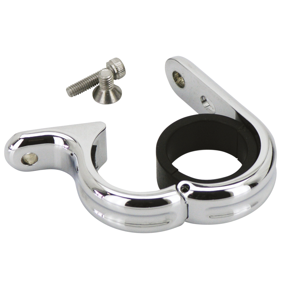 Abrazaderas De Plegado Rápido Cromadas Para Harley Davidson