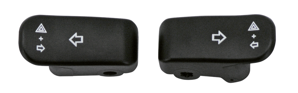 Black Turn Signal Extension Plugs for Harley Davidson