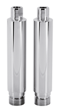Chrome Fork Tube Extensions 49mm 4" For Harley-Davidson