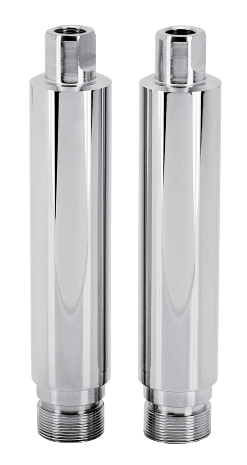 Chrom 49mm 4" Gabelrohrverlängerungen für Harley-Davidson