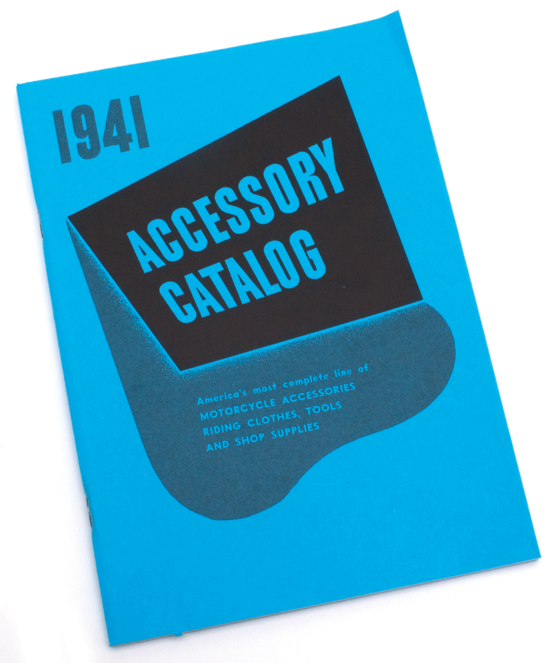 1941 Edition Accessories Catalog for Harley Davidson