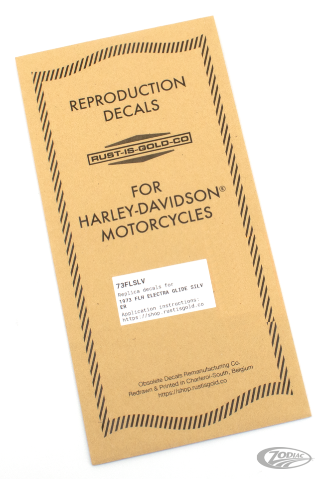 Replica sostitutiva di Rust is Gold Co. per Harley Davidson