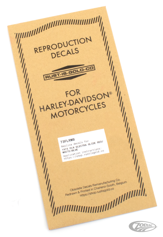 Replica sostitutiva di Rust is Gold Co. per Harley Davidson