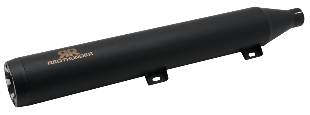 Silenciosos Redthunder Negros Para Harley Davidson Sport Glide