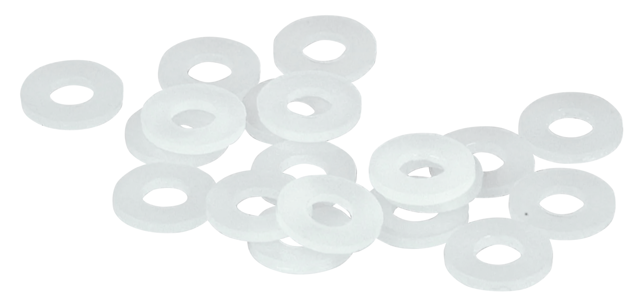 Nylon Washer, 1/4" X 9/16" X 1/16" For Harley Davidson
