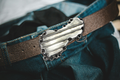 Gürtelschnallen im Cam Cap-Stil für Harley Davidson Panhead