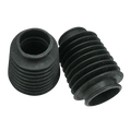 Black Rubber Fork Gaiters for Harley-Davidson