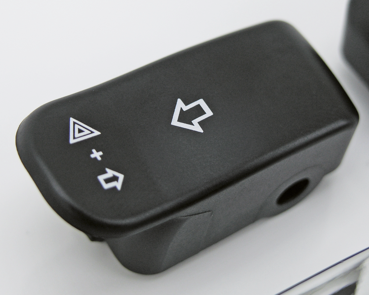 Black Turn Signal Extension Plugs for Harley Davidson