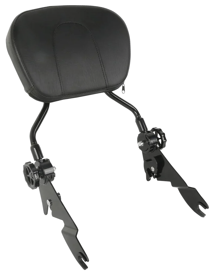 Kit De Barra Respaldo Reclinable Desmontable NegraPara Harley-Davidson