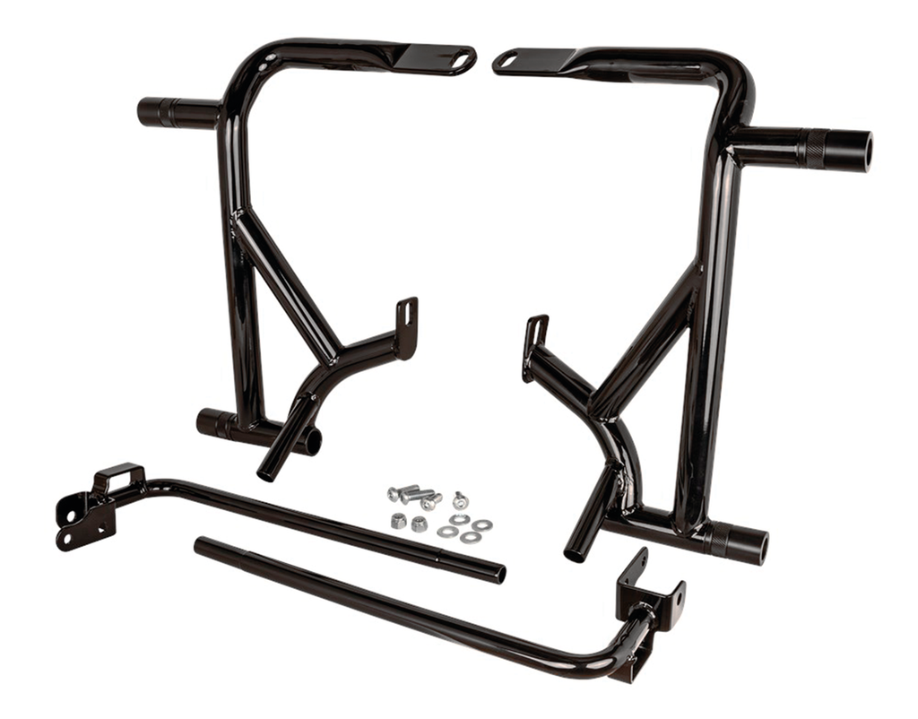 Kit De Defensas Brawler Delantera Y Trasera Para Harley Davidson Touring