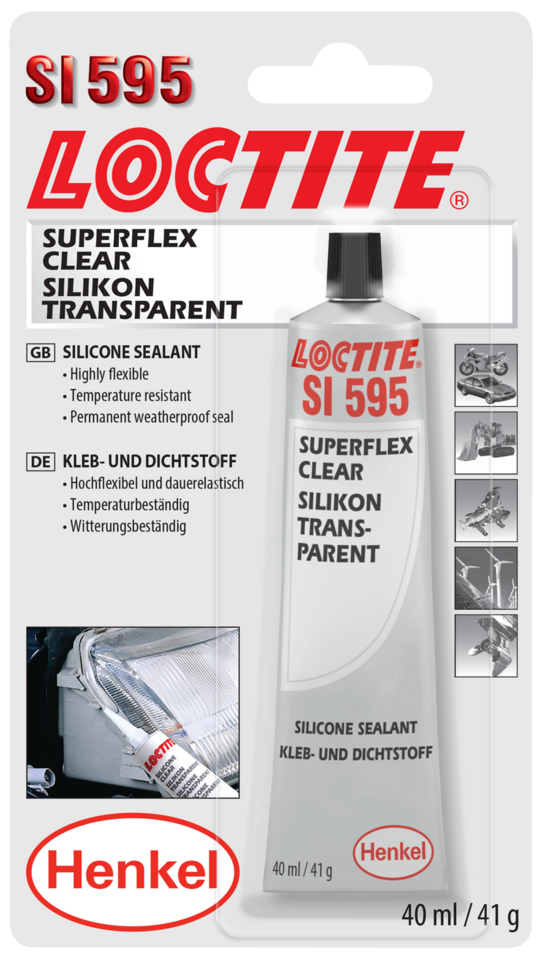 Loctite SI 595 Adhesive Sealant for Motorcycles