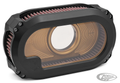 Ken'S Factory C-Thru Next Level Air Filter Black For Harley Davidson