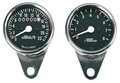 Mini Speedometer 2:1 MPH For Harley-Davidson