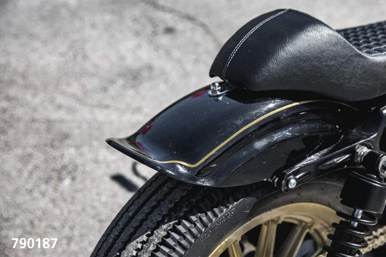 Tsunami Customs Lowbrow Rear Fender for Sportster and Harley-Davidson