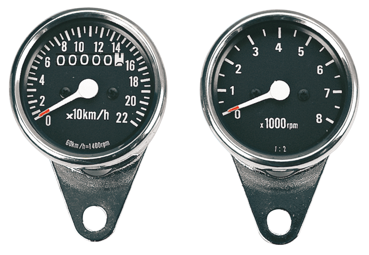 Velocímetro Mini 60MM KM/H Para Harley-Davidson