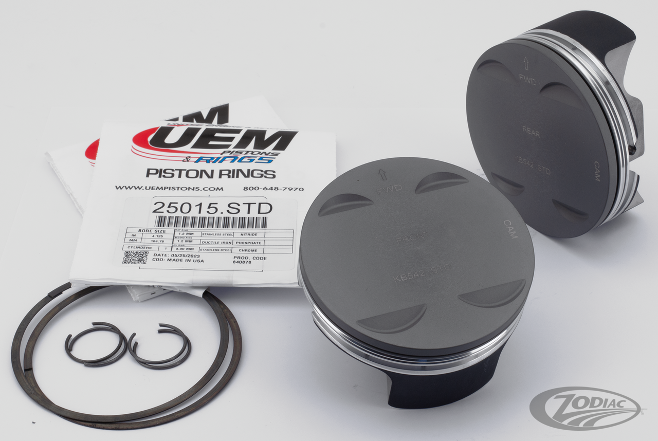 Keith Black Forged Alloy Pistons for Harley Davidson