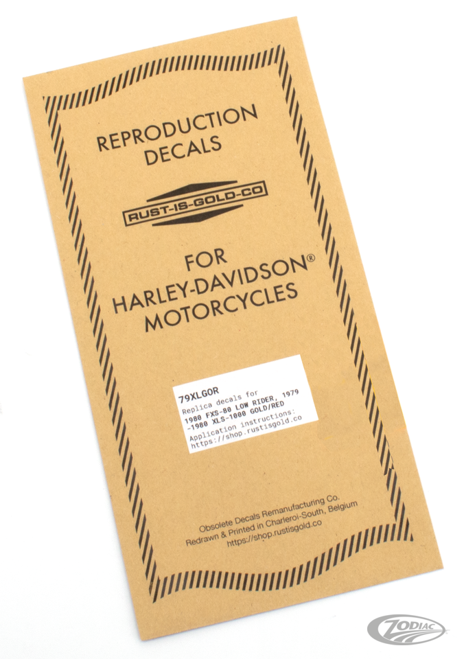 Replica sostitutiva di Rust is Gold Co. per Harley Davidson