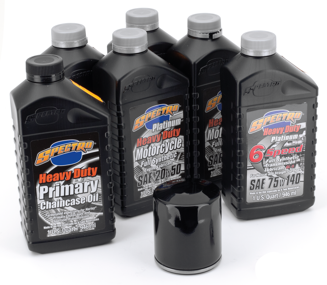Spectro Platinum Plus Oil Service Kit For Harley-Davidson Twin Cam