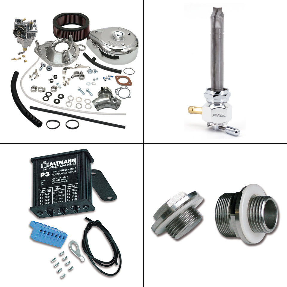 Kit conversión inyección a carburación para Harley-Davidson 1999-2001