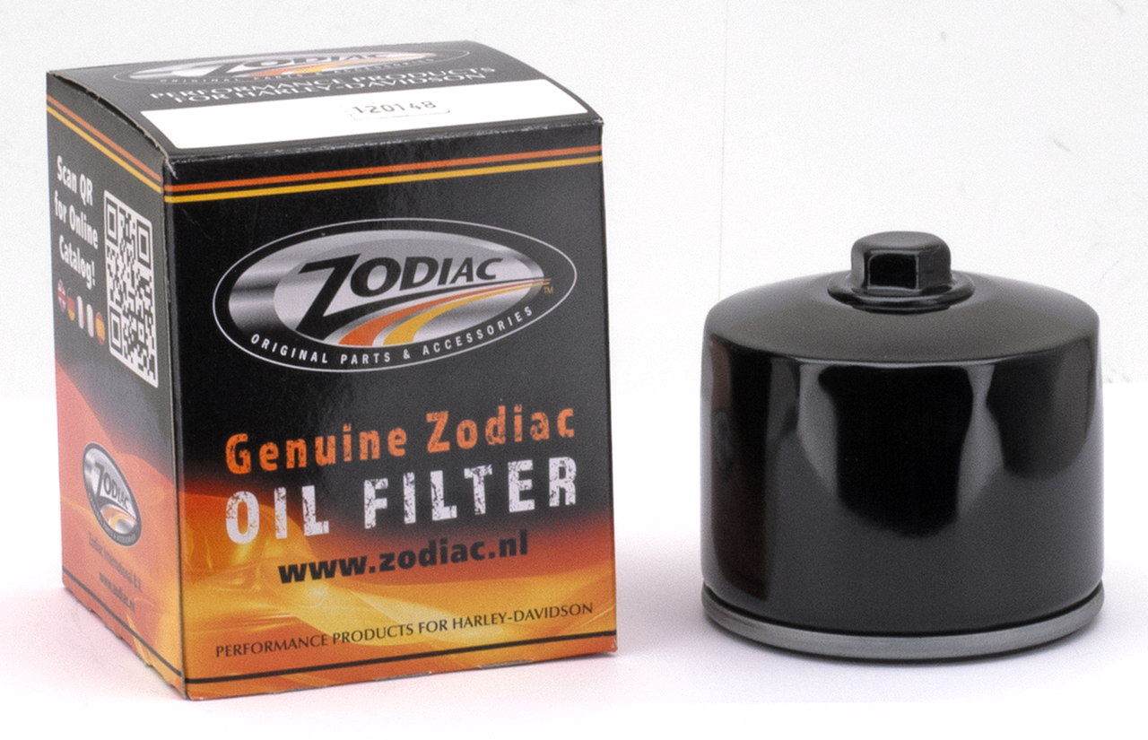 Black Oil Filter for Harley Davidson