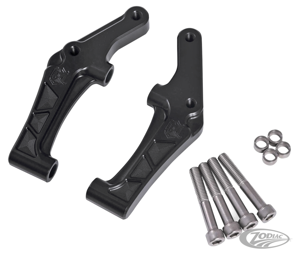 Soportes De Montaje Del Siguiente Nivel De Ken'S Factory Para Pinzas De Freno Radiales Para Harley Davidson