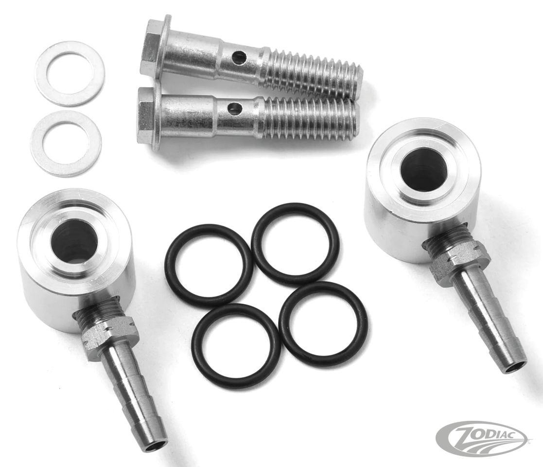 Ken's Factory Next Level External Breather Kits for Harley Davidson