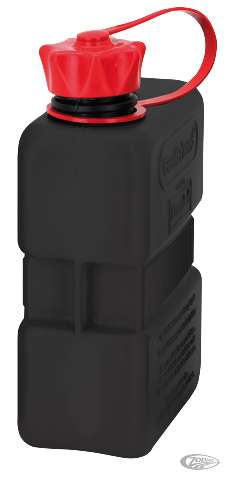 Bidón De Combustible Negro 1 litro (12,5x6,5x20,5cm)