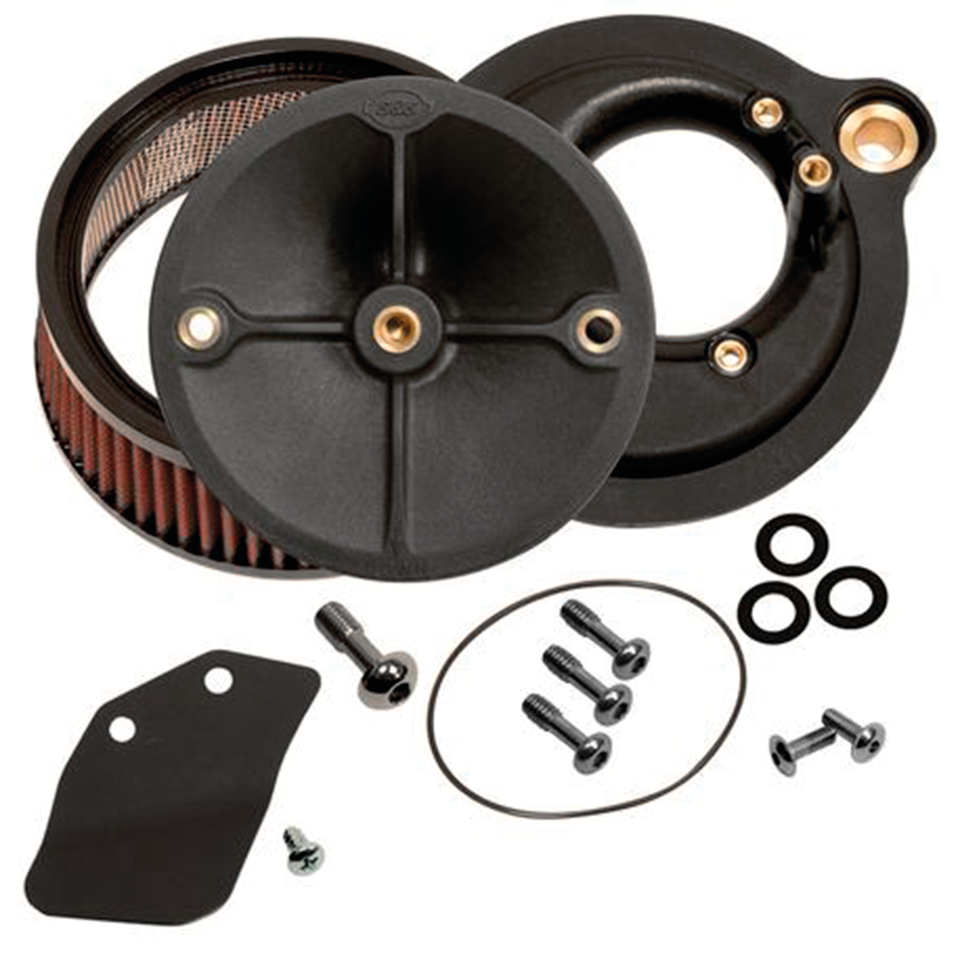 Kit de filtro de aire Stealth S&S para Harley Davidson