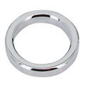 2" Plain Chr Instr. Blende für Harley-Davidson