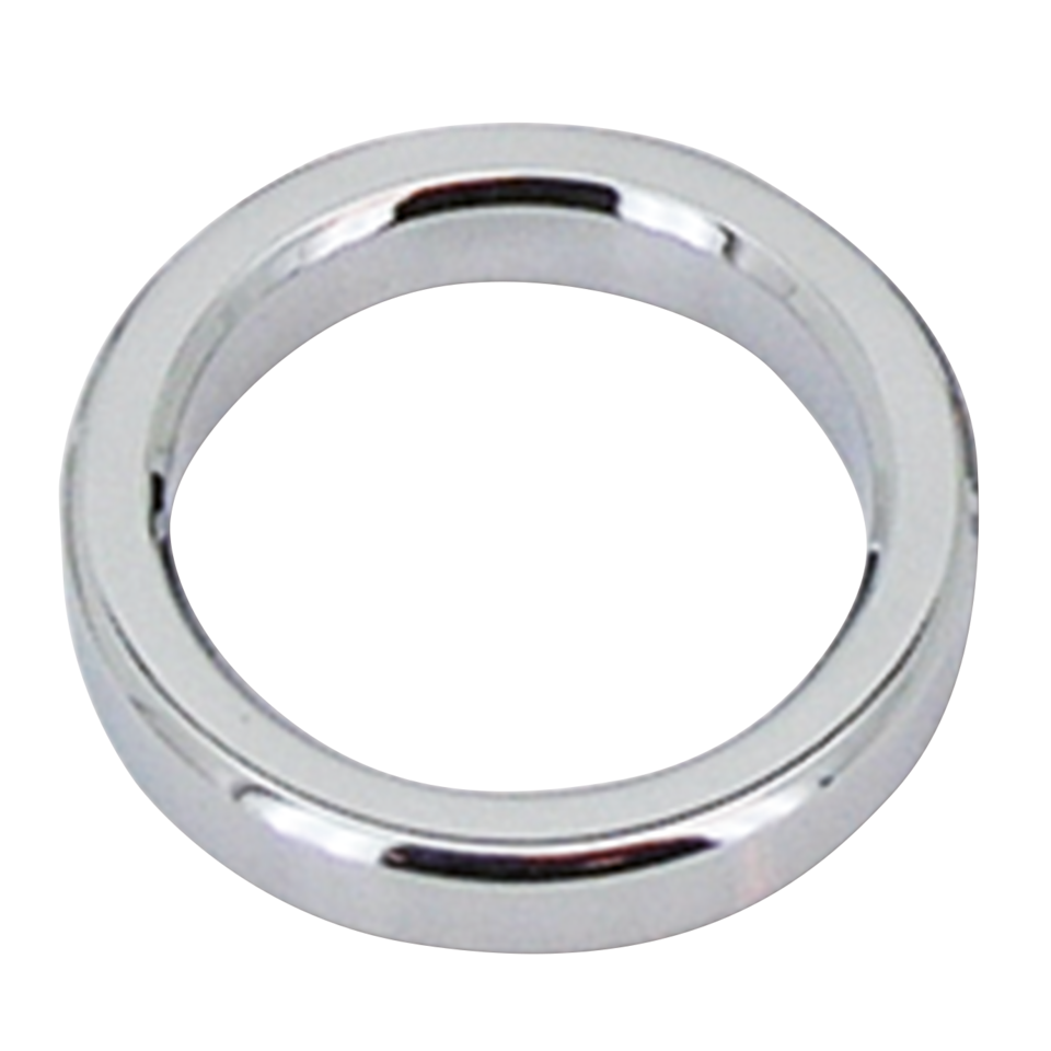 2" Plain Chr Instr Bezel for Harley-Davidson