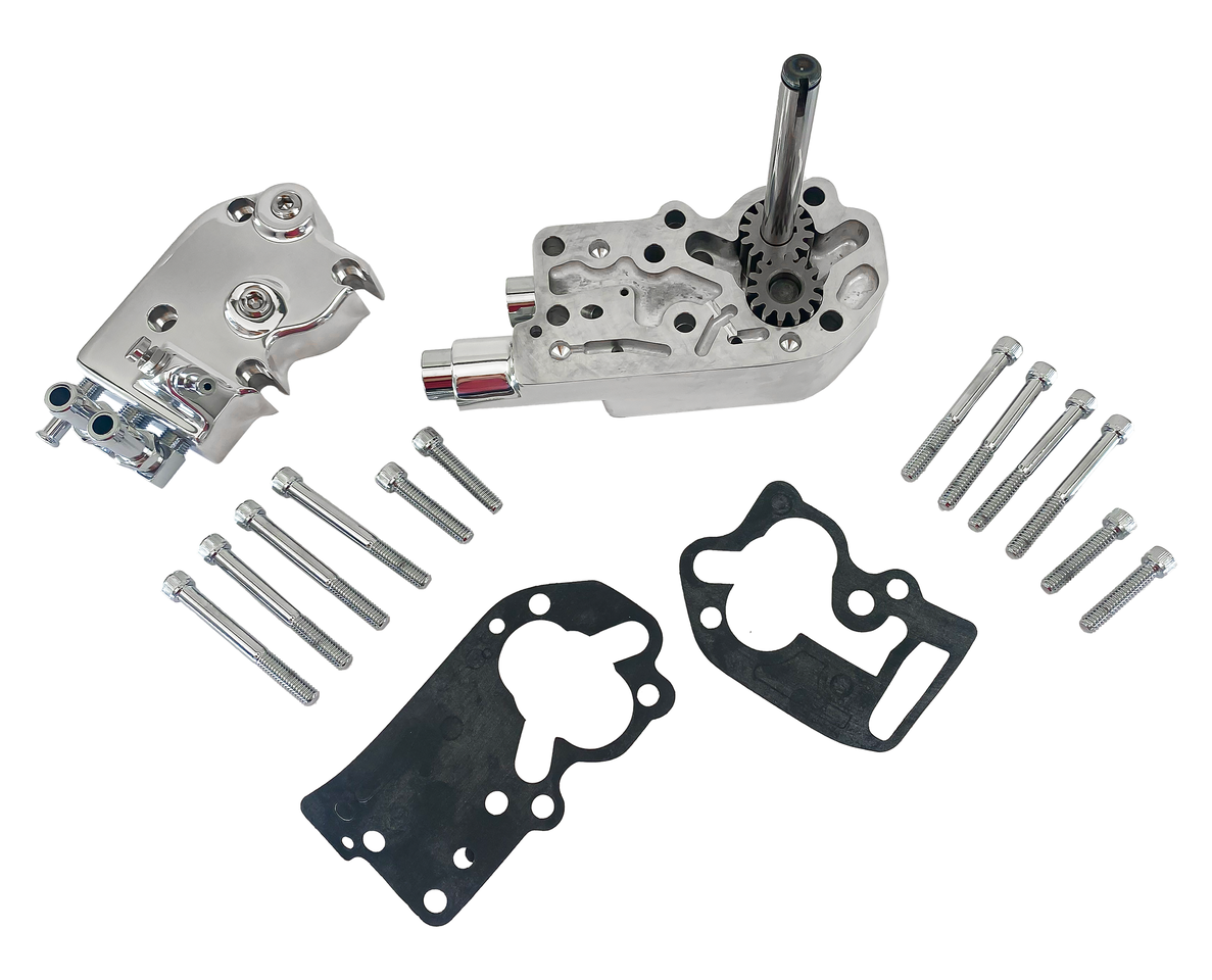 GZP Polished oil pump BT73-91 For Harley-Davidson