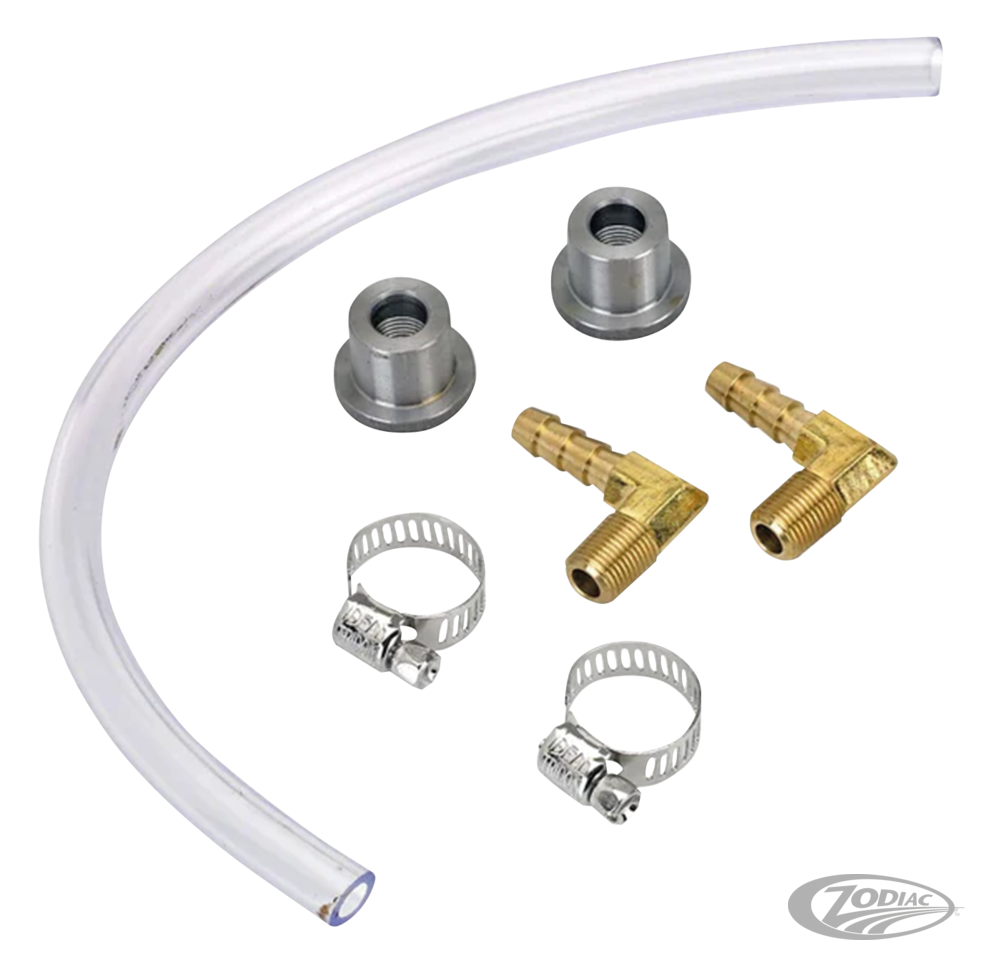 Kit De Medidor De Mira De Combustible Del Tanque De Gasolina Lowbrow Customs Lowbrow Para Harley Davidson