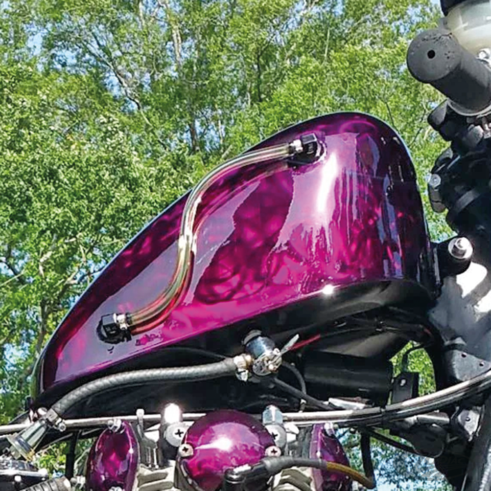 Kit De Medidor De Mira De Combustible Del Tanque De Gasolina Lowbrow Customs Lowbrow Para Harley Davidson