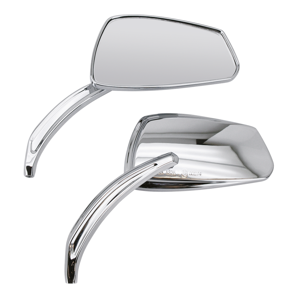 Retrovisores Viper Cromado Para Harley Davidson