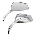 Retrovisores Viper Cromado Para Harley Davidson