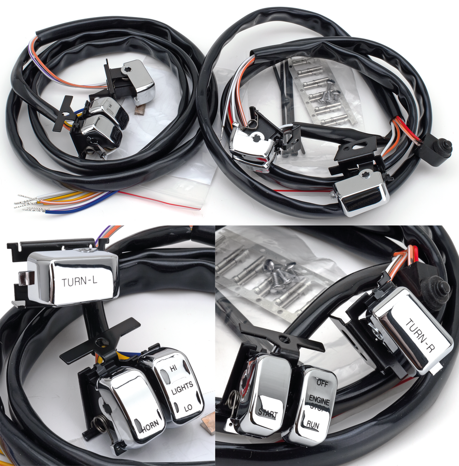 Ergonomischer Lenkerschalter für Harley Davidson