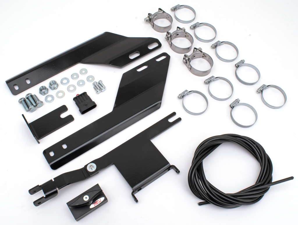 Escape True Dual ajustable negro para Harley Davidson Softail Twin Cam