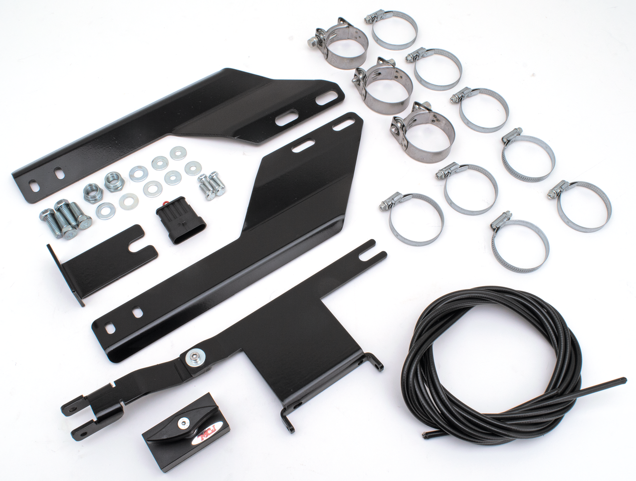 Escape True Dual ajustable negro para Harley Davidson Softail Twin Cam