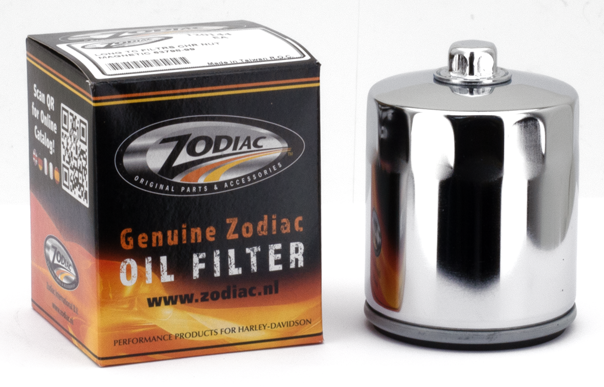 Chrome Oil Filter for Harley Davidson