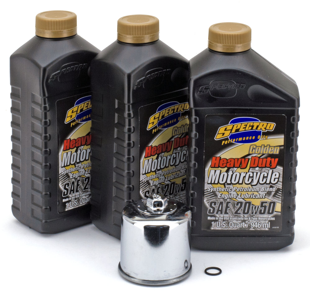 Ölwechsel-Kit mit Chromfilter für Harley Davidson