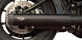 Black Rebel Schalldämpfer für Harley Davidson Softail
