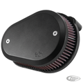 K&N RK series air cleaner kit, black For Harley-Davidson Twin Cam