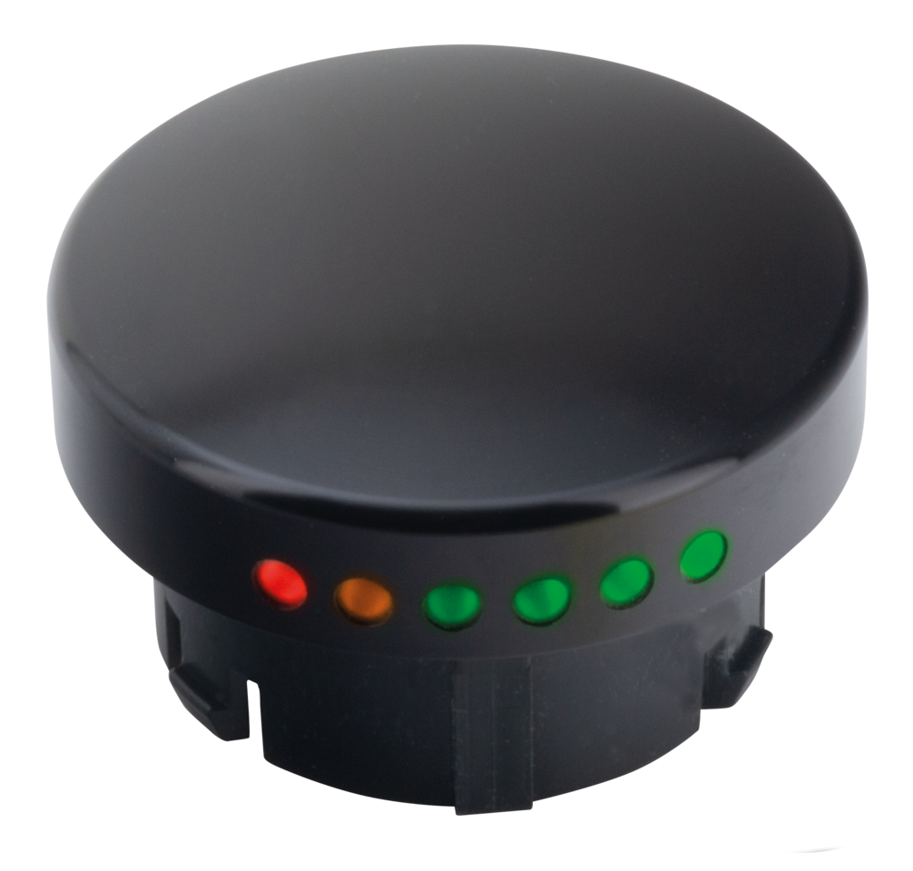 Tapon Indicador Combustible LED Negro Para Harley-Davidson